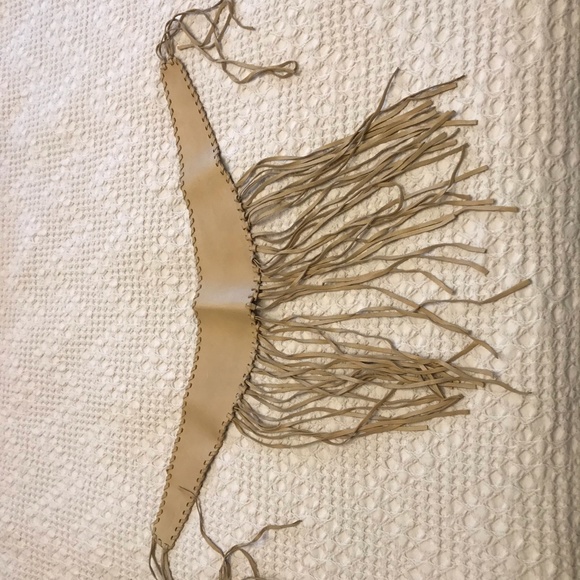 Plein Sud Accessories - Plein Sud Leather Belt Fringes
